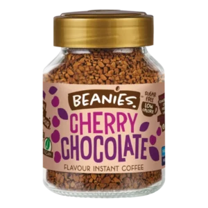 Beanies Cherry Chocolate - Овкусено инстантно кафе 50гр. - Image 1