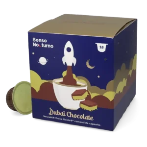 Senso Nocturno Dubai Chocolate – 16бр. Dolce Gusto съвместими капсули - Image 1