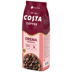 Costa Coffee Caffe Crema Blend Dark Roast - кафе на зърна 1кг - Image 1